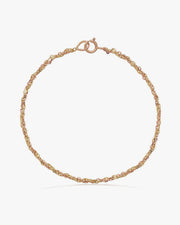 Treccia Yellow and Rose Gold Bracelet