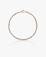 Treccia Yellow and White Gold Bracelet
