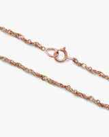 Treccia Yellow and Rose Gold Bracelet