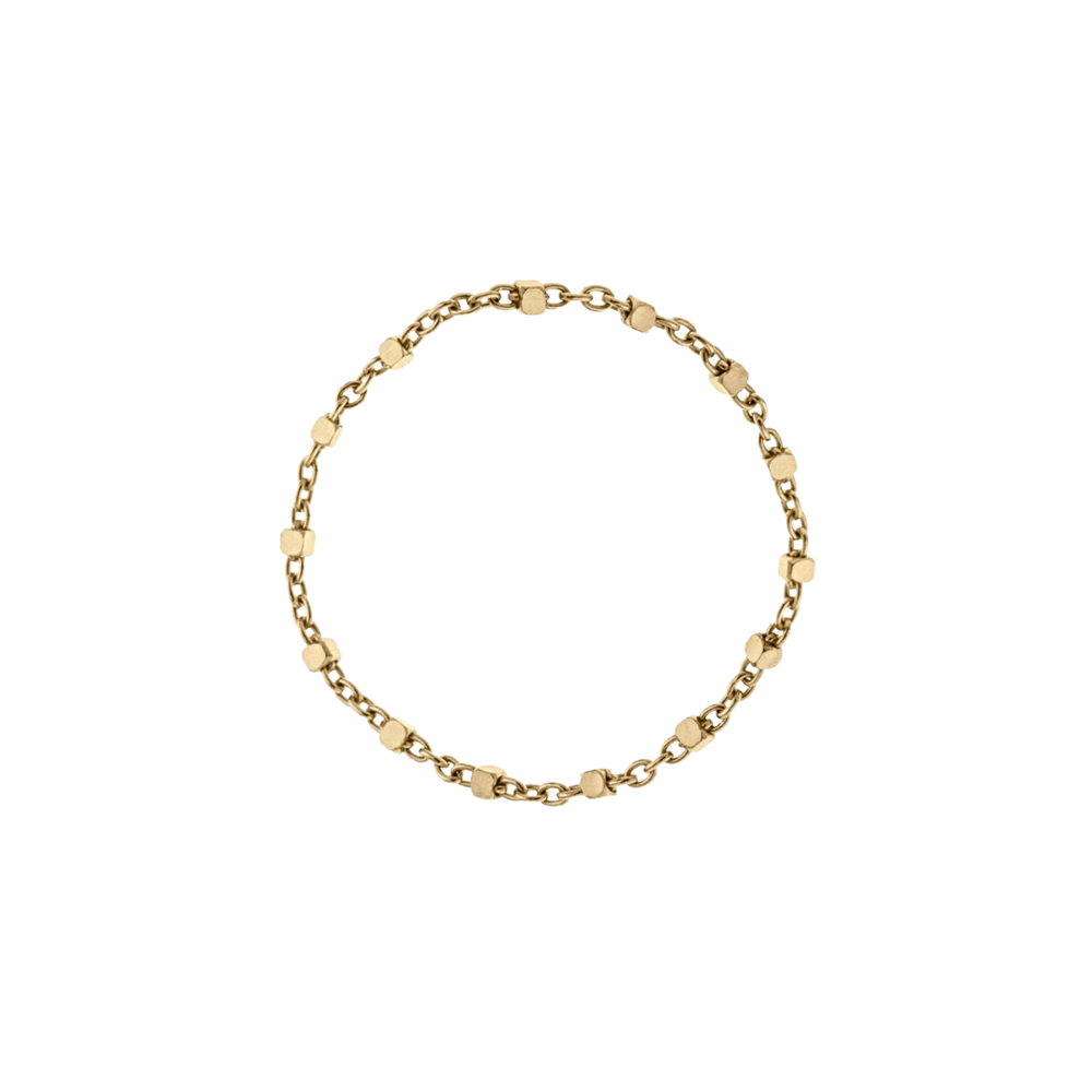 Delizioso Squared Chain Ring