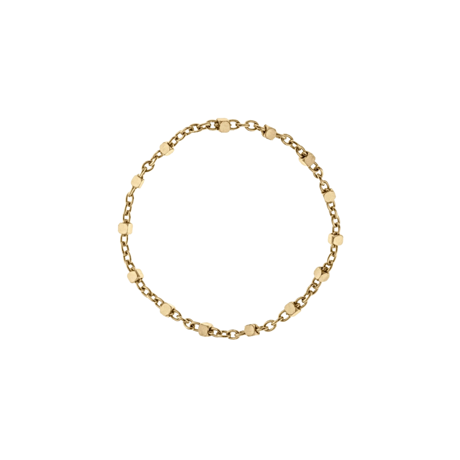 Delizioso Squared Chain Ring