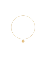 Eye White Diamond Charm