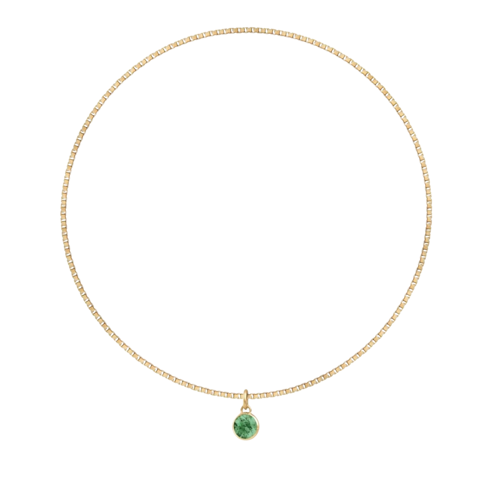Mantra Emerald Charm