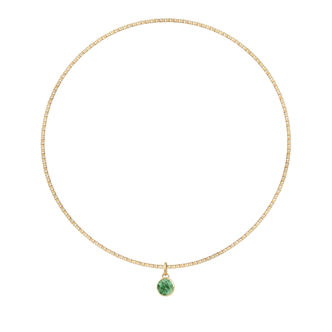 Mantra Emerald Charm
