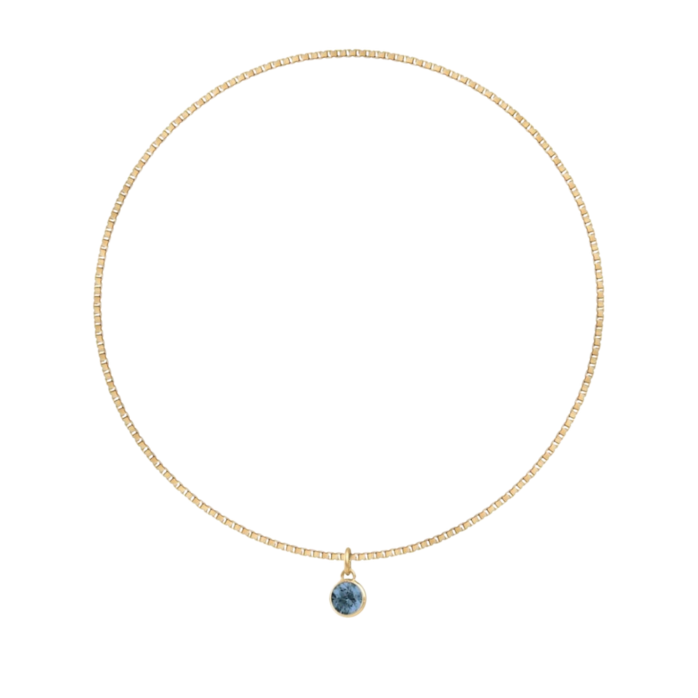 Mantra Sapphire Charm
