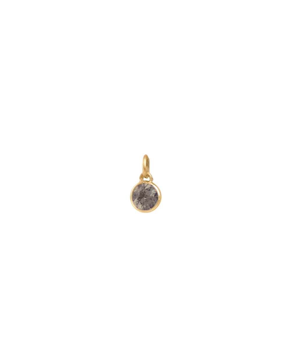 Mantra Brown Diamond Charm