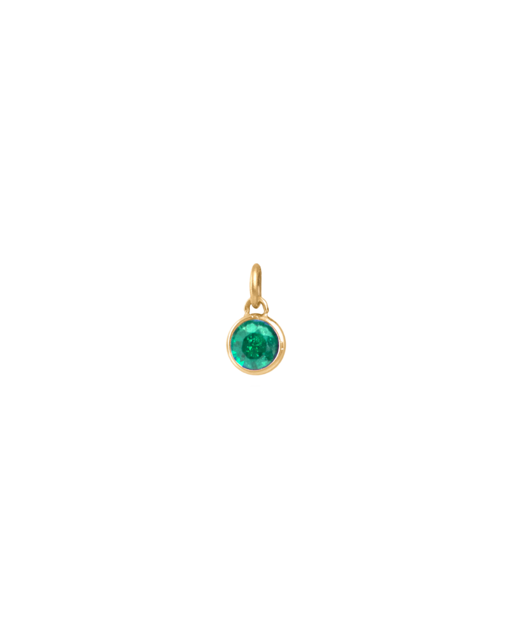 Mantra Emerald Charm
