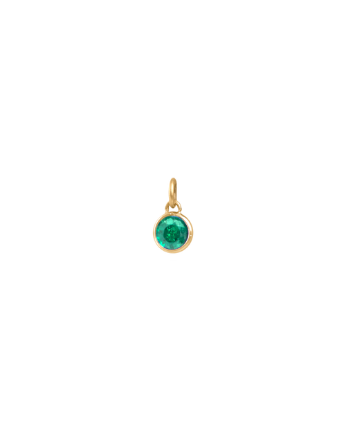 Mantra Emerald Charm
