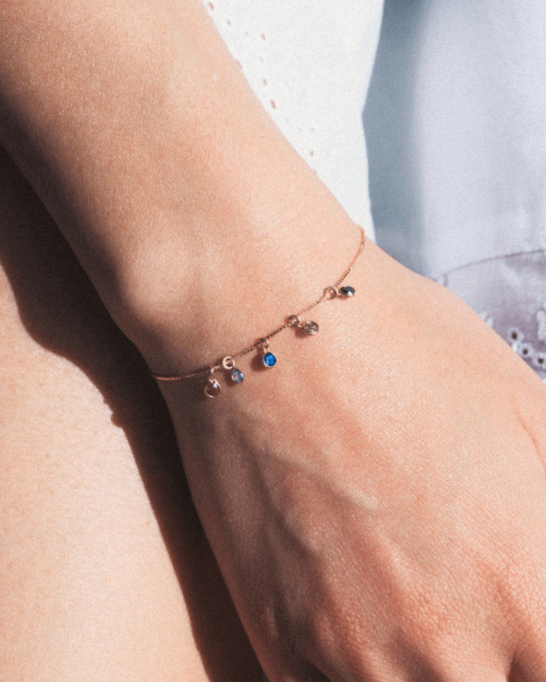 Mantra Sapphire Charm